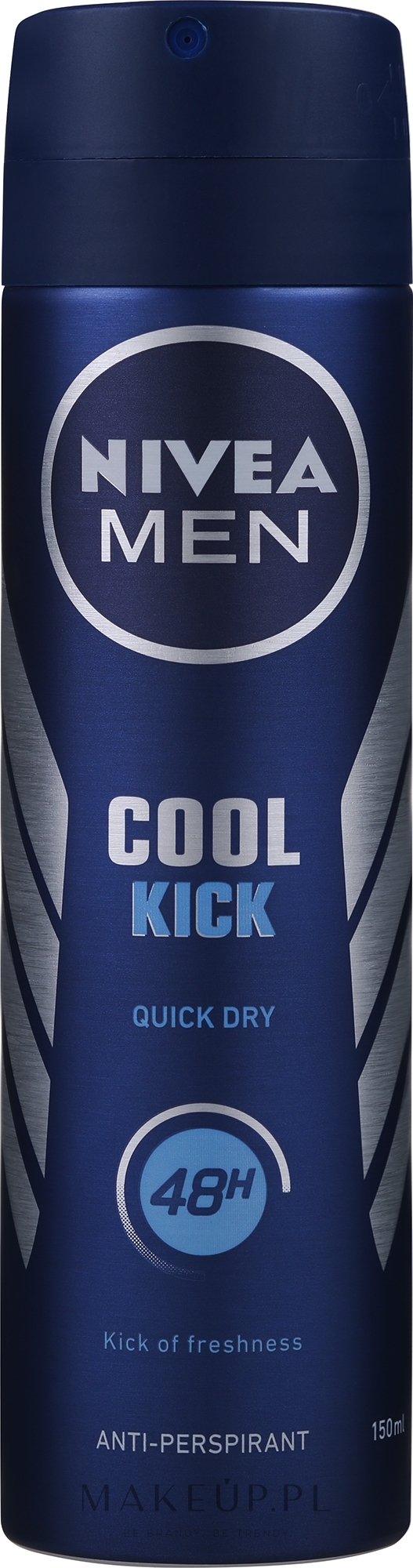 Antyperspirant w sprayu dla mężczyzn - NIVEA MEN Cool Kick Deo Spray — Zdjęcie 150 ml