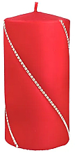 Kup Świeca dekoracyjna, czerwona, 7 x 10 cm - Artman Bolero