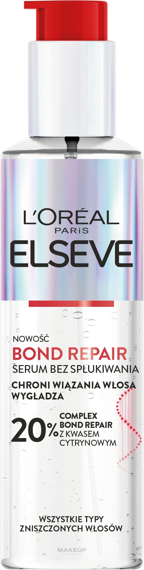 Ochronne i wygładzające serum do włosów - L’Oréal Paris Elseve Bond Repair Serum — Zdjęcie 150 ml
