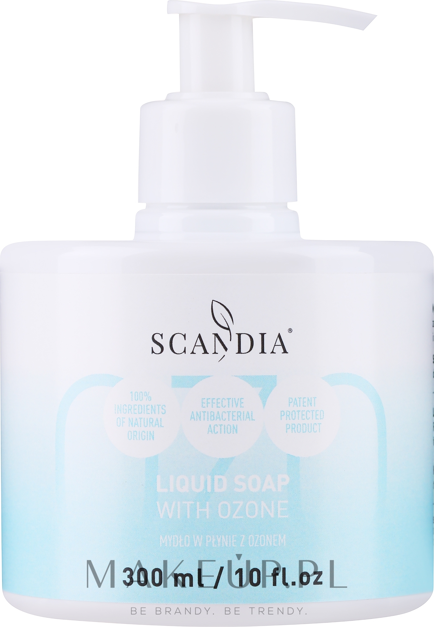 Antybakteryjne mydło w płynie z ozonem - Scandia Cosmetics Ozo Liquid Soap With Ozone — Zdjęcie 300 ml