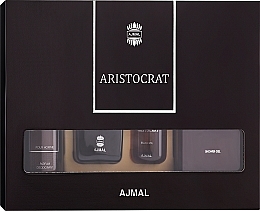 Ajmal Aristocrat - Zestaw (edp 75 ml + deo 200 ml + oil 30 ml + sh/gel 200 ml) — Zdjęcie N1