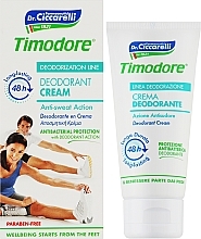 Dezodorant w kremie do stóp - Timodore Deodorant Cream 48H — Zdjęcie N2