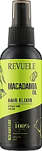Kup Eliksir do włosów - Revuele Macadamia Oil Hair Elixir 