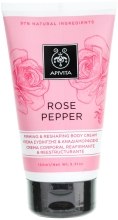 Kup Ujędrniający krem modelujący do ciała Różowy pieprz - Apivita Rose Pepper Firming & Reshaping Body Cream
