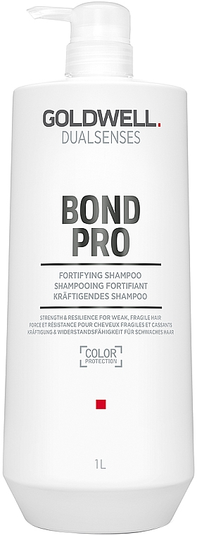 Wzmacniający szampon do włosów cienkich i łamliwych - Goldwell DualSenses Bond Pro Fortifying Shampoo — Zdjęcie N3
