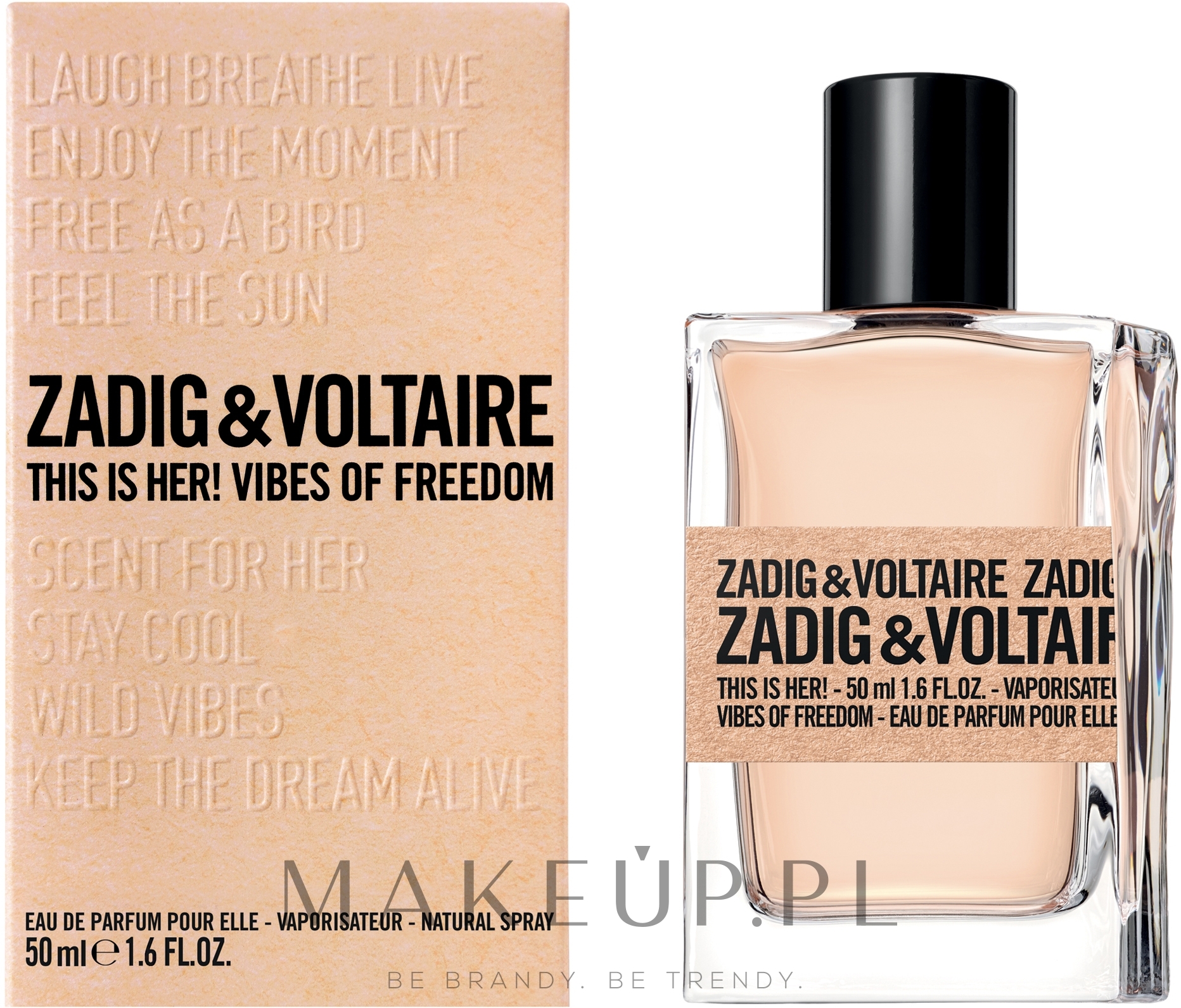 Zadig & Voltaire This Is Her! Vibes Of Freedom - Woda perfumowana — Zdjęcie 50 ml
