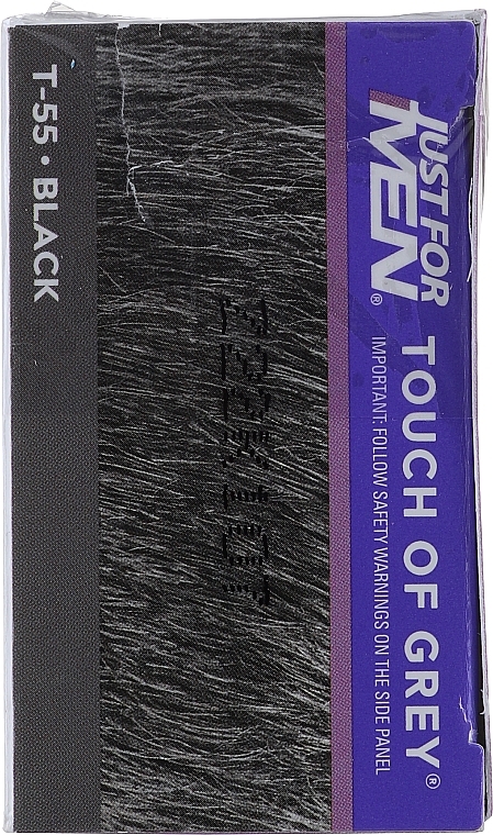 PRZECENA! Farba do siwych włosów dla mężczyzn nadająca efekt pieprzu i soli - Just For Men Touch Of Gray * — Zdjęcie N3