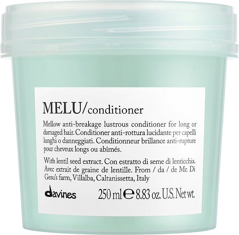 Odżywka przeciw łamliwości włosów - Davines Essential Haircare Melu Conditioner — Zdjęcie N1