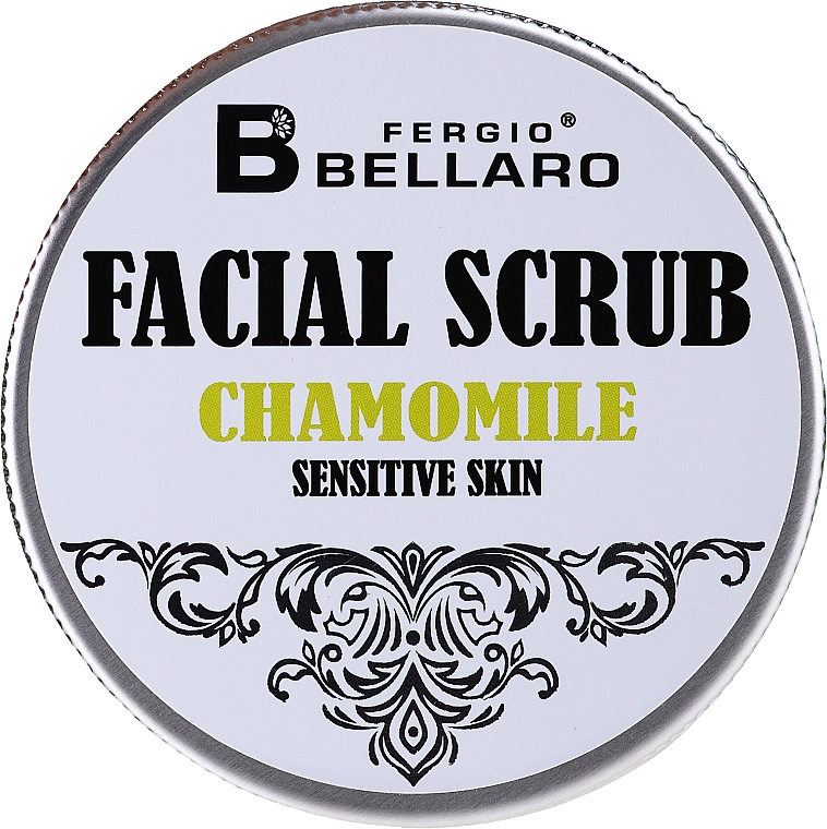 Rumiankowy peeling do twarzy - Fergio Bellaro Facial Scrub Chamomile — Zdjęcie N1