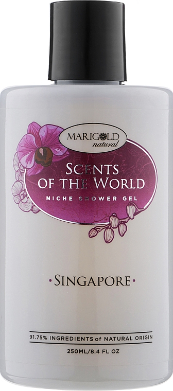 Perfumowany żel pod prysznic - Marigold Natural Singapore Niche Shower Gel — Zdjęcie N1