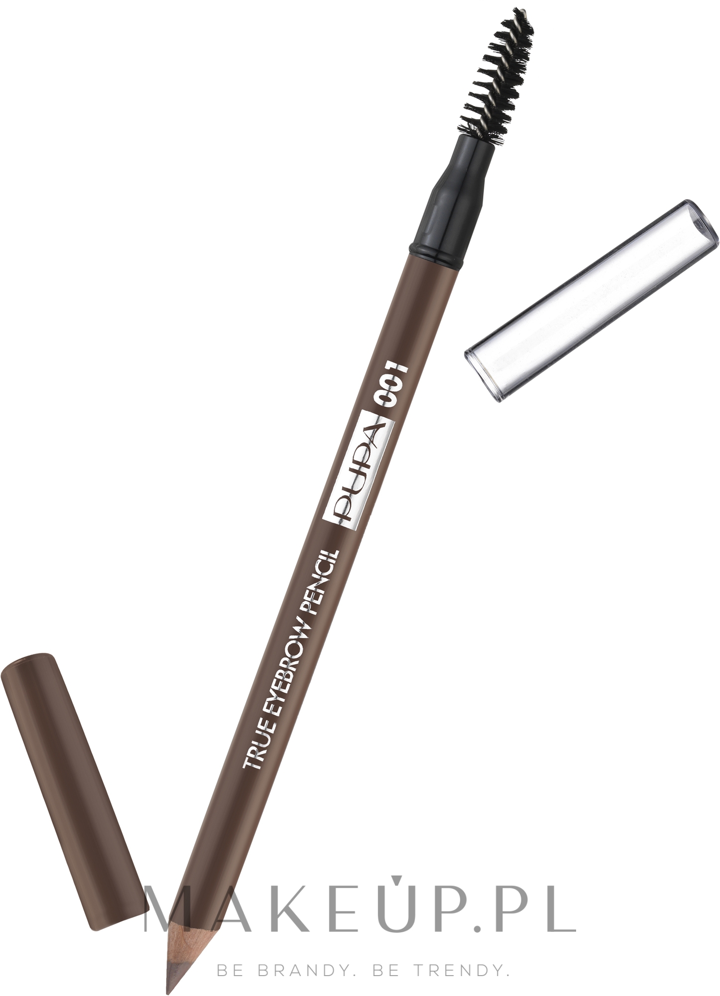 Wodoodporna kredka do brwi - Pupa True Eyebrow Pencil Long-lasting Waterproof — Zdjęcie 01