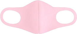 Maska ochronna na twarz, pudrowo różowa, rozmiar M - MAKEUP — Zdjęcie N3