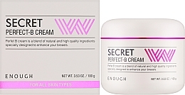 Krem ujędrniający do piersi - Enough Secret W Perfect-B Cream — Zdjęcie N2