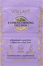 Nawilżająco-wygładzająca maska na twarz, szyję i dekolt - Vollare Perfect Smoothing Express Firming — Zdjęcie N1