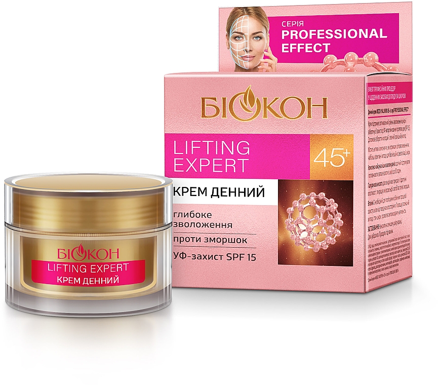 Krem na dzień - BiokonProfessional Effect Lifting Expert 45+ — Zdjęcie N1