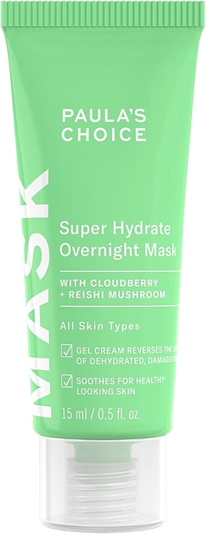 Nawilżająca maska na noc - Paula's Choice Super Hydrate Overnight Mask Travel Size — Zdjęcie N1