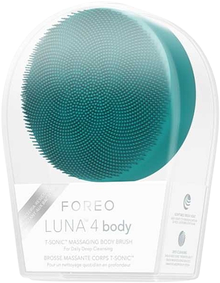 Urządzenie do masażu ciała - Foreo Luna 4 Body T-Sonic Massaging Body Brush Evergreen — Zdjęcie N5