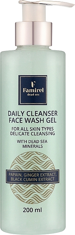 Żel myjący do wszystkich rodzajów skóry - Famirel Daily Cleanser Face Wash Gel  — Zdjęcie N2