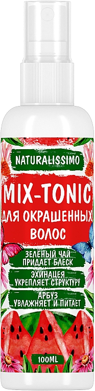 Mix-tonik do włosów farbowanych - Naturalissimo Mix-Tonic — Zdjęcie N1