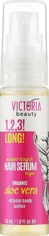 Serum do długich włosów - Victoria Beauty 1,2,3! Long! Hair Serum — Zdjęcie N1