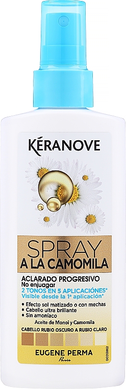 Spray do włosów - Eugene Perma Keranove Spray A La Camomila — Zdjęcie N1