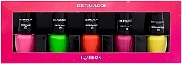 Zestaw do odżywienia włosów - Dermacol I Love Neon Nail Polish (nail/polish/5x5ml) — Zdjęcie N1