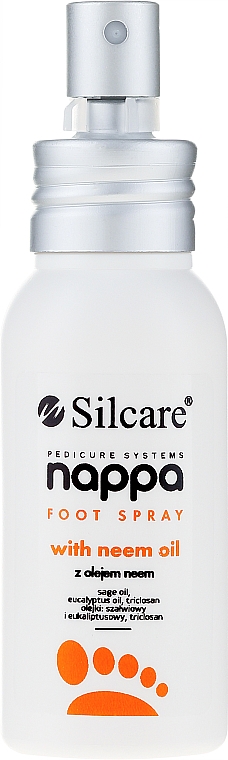 Płyn do stóp z olejem neem - Silcare Nappa Foot Liquid with Neem Oil