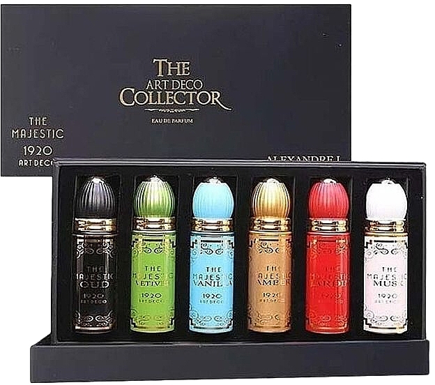 Alexandre.J Art Deco Collector Set - Zestaw (edp 6 x 100 ml) — Zdjęcie N2