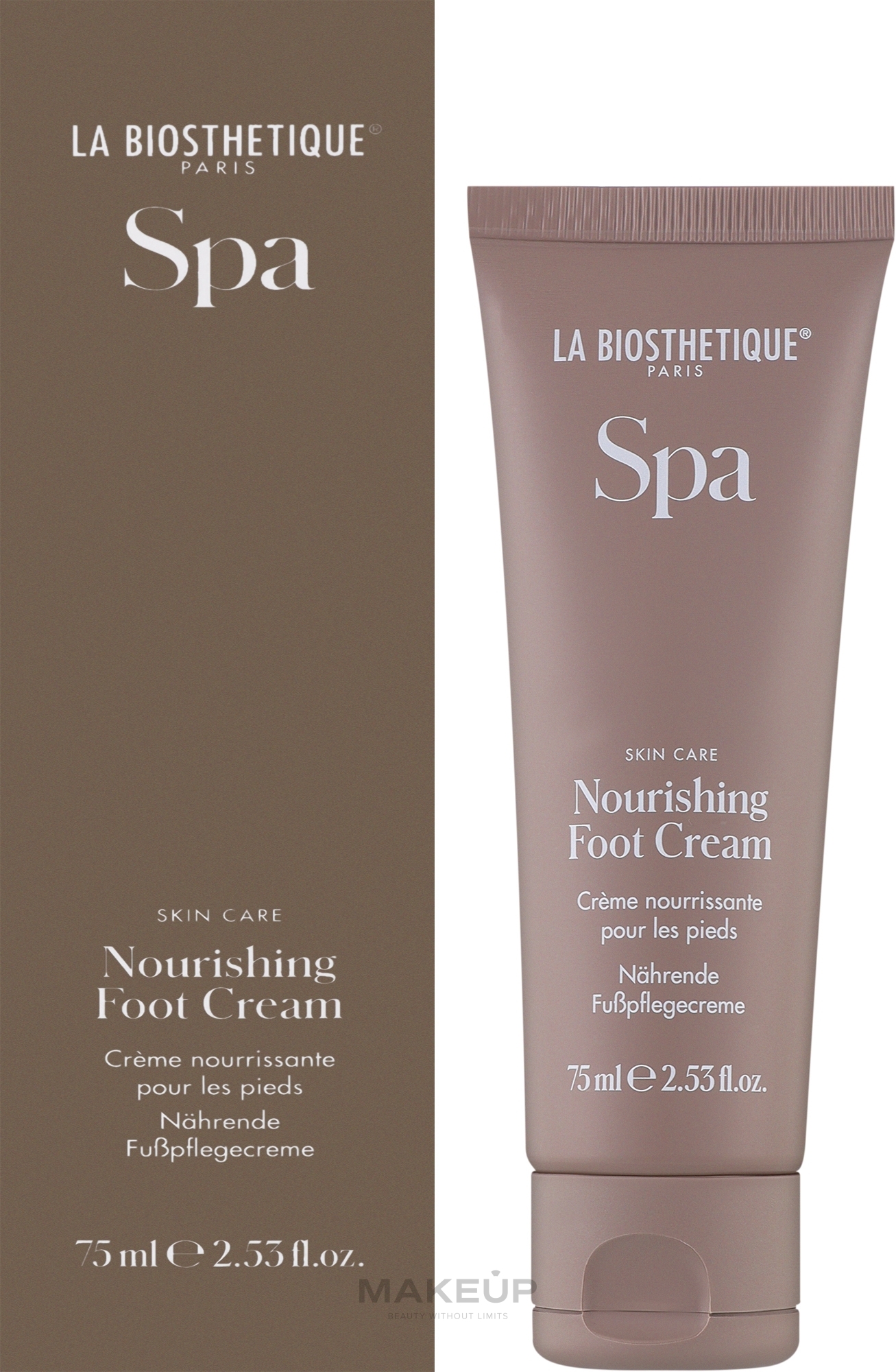 Odżywczy krem do stóp - La Biosthetique Spa Nourisning Foot Cream — Zdjęcie 75 ml