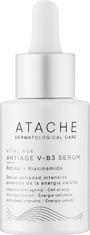 Intensywne serum przeciwstarzeniowe z retinolem i niacynamidem - Atache Vital Age Retinol Anti-Age V-B3 — Zdjęcie N1