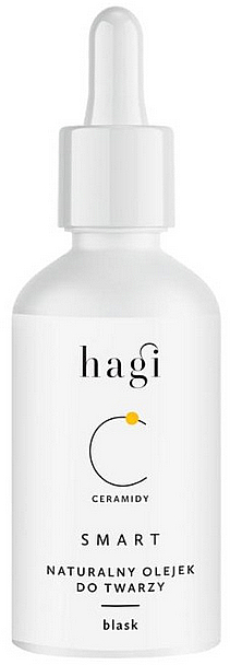 Naturalny olejek do twarzy z ceramidami - Hagi Cosmetics SMART C Face Massage Oil With Ceramides — Zdjęcie N1