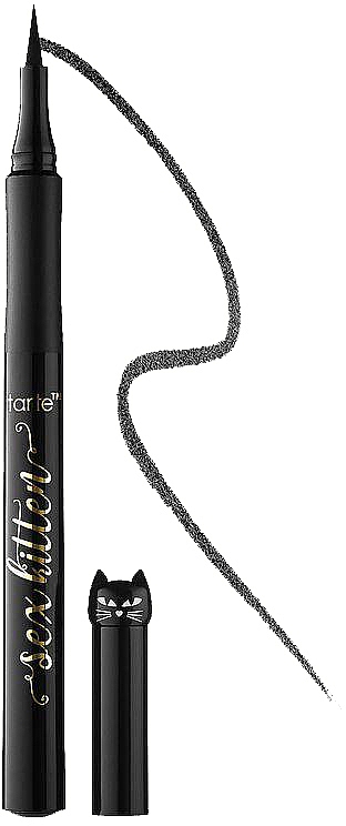 Wodoodporny eyeliner w pisaku - Tarte Cosmetics Sex Kitten Liquid Liner Eyeliner