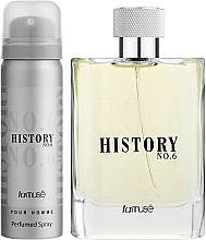 Lattafa Perfumes La Muse History №6 - Zestaw (edp/100ml + deo/50ml) — Zdjęcie N2