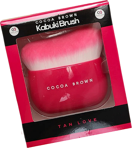 Pędzel kabuki - Cocoa Brown Kabuki Brush Tan Love — Zdjęcie N2