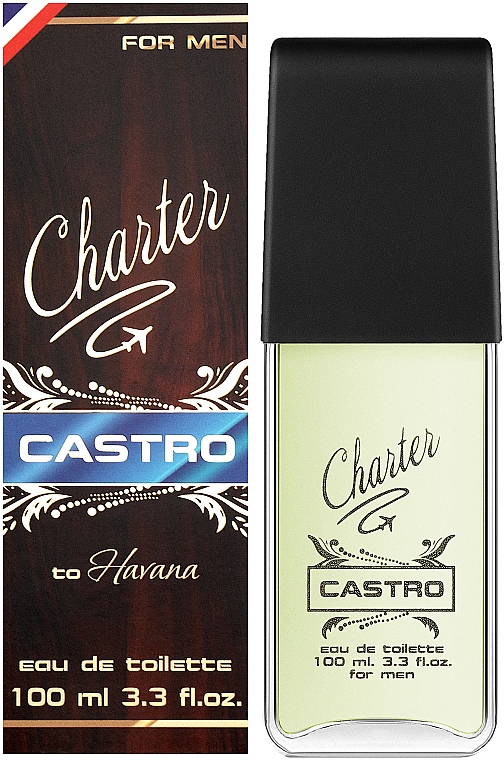 Aroma Parfume Charter Castro - Woda toaletowa — Zdjęcie N2