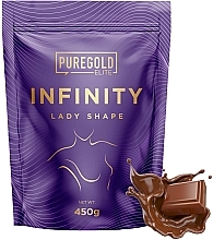Suplement diety do kontroli masy ciała Czekolada mleczna - Pure Gold Infinity Lady Shape Milk Chocolate — Zdjęcie N1