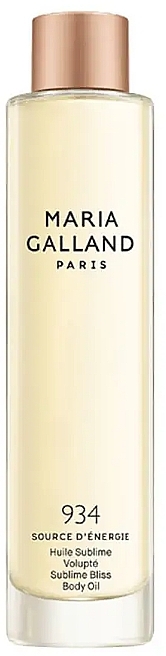 Olejek do masażu ciała - Maria Galland Paris 934 Source D’Energie Sublime Bliss Body Oil — Zdjęcie N1