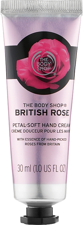 Krem do rąk Róża brytyjska - The Body Shop Hand Cream British Rose  — Zdjęcie N1