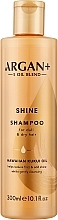Szampon nabłyszczający do włosów suchych i matowych - Argan+ Shine Shampoo Hawaiian Kukui Oil — Zdjęcie N1