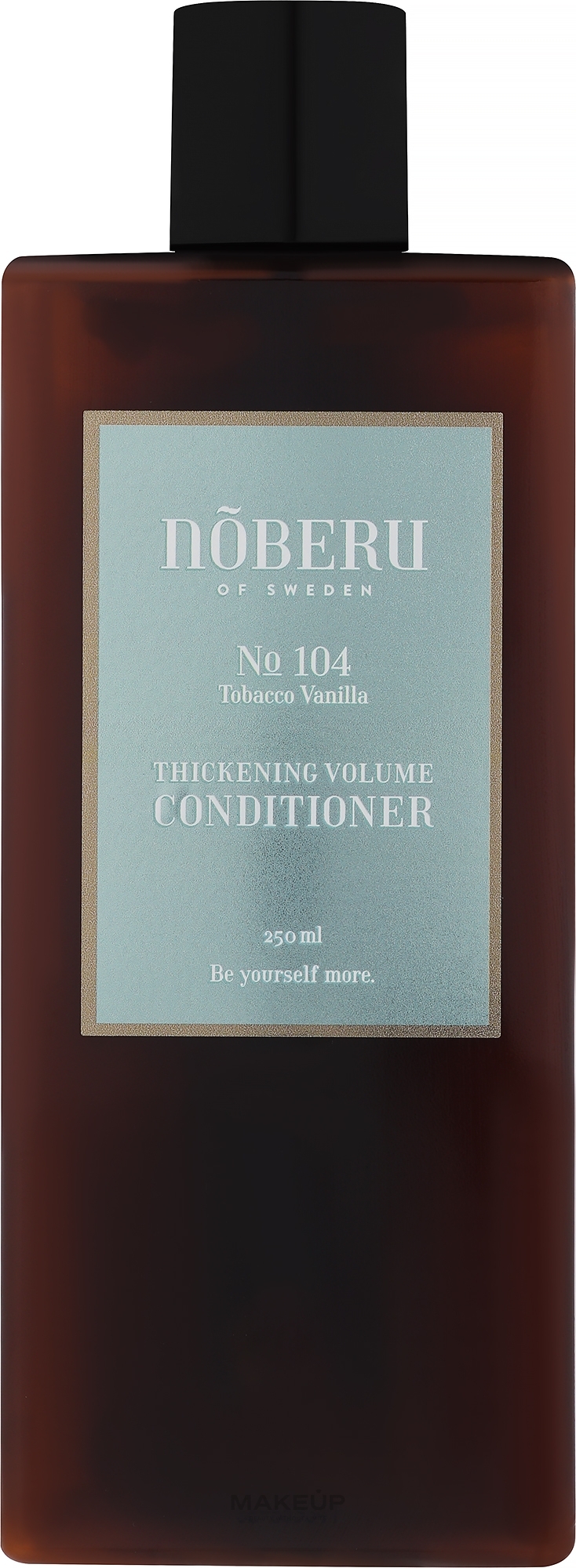 Odżywka do włosów zwiększająca objętość - Noberu Of Sweden №104 Tobacco-Vanilla Thickening Volume Conditioner — Zdjęcie 250 ml