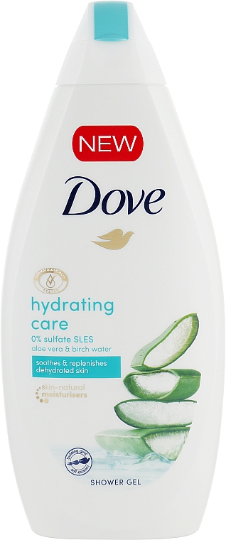Nawilżający żel pod prysznic - Dove Hydrating Care Gel — Zdjęcie N1