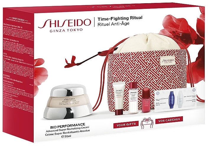 Zestaw, 6 produktów - Shiseido Bio-Performance Time-Fighting Ritual — Zdjęcie N4