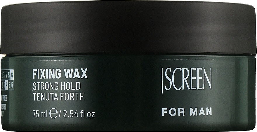 Mocno utrwalający wosk modelujący do włosów dla mężczyzn - Screen For Man Fixing Wax — Zdjęcie N1