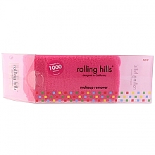 Kup Wielorazowy ręcznik do demakijażu, różowy - Rolling Hills Makeup Remover Pink 