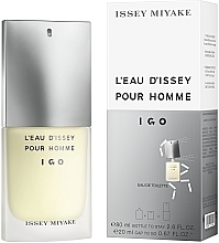 Issey Miyake L'eau D'issey Pour Homme Igo - Woda toaletowa — Zdjęcie N2