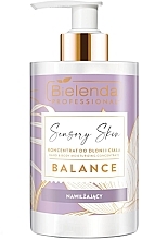 Balansujący koncentrat nawilżający do dłoni i ciała - Bielenda Professional Sensory Skin Balance Moisturising Hand And Body Concentrate — Zdjęcie N1