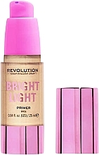 Rozświetlająca baza pod makijaż - Makeup Revolution Illuminating Makeup Primer Bright Light — Zdjęcie N1