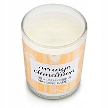 Świeca do masażu Pomarańcza i cynamon - Magnetifico Enjoy it! Massage Candle Orange & Cinnamon — Zdjęcie N3