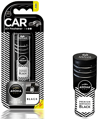 Samochodowy odświeżacz powietrza Czarny - Aroma Car Prestige Vent — Zdjęcie N3