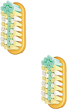 Kup Miękkie wymienne wkłady do szczoteczki do zębów, 2 szt., żółte - Jordan Change Replacement Heads Toothbrush